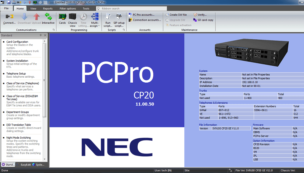 NEC IP PBX