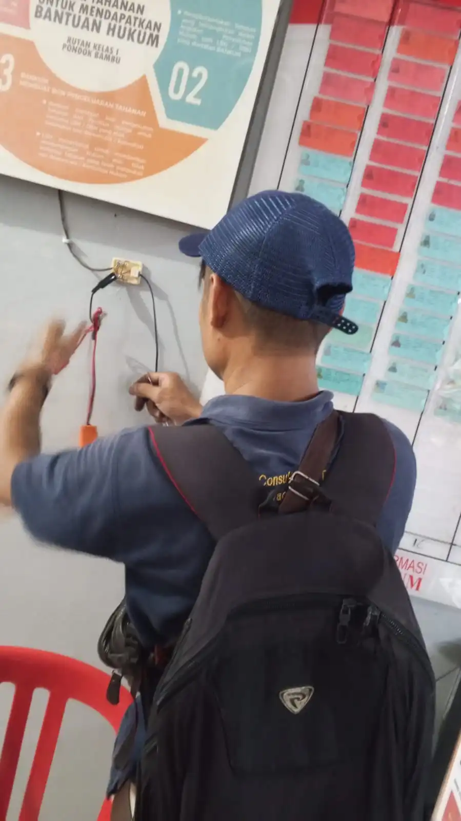 teknisi Service PABX Panasonic Jakarta Barat cek kabel telepon